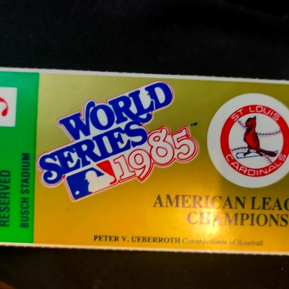 1985 game 3 world series ticket stub - Picture 4 of 4